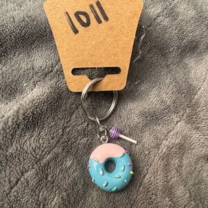 Cute Charm Keychain Donut Lollipop